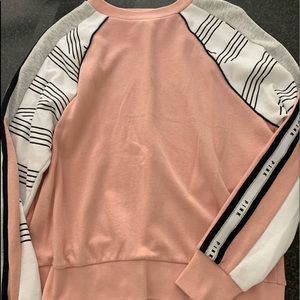 Victoria Secret PINK: light pink crew neck